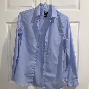 H&M Easy Iron Dress Shirt Small